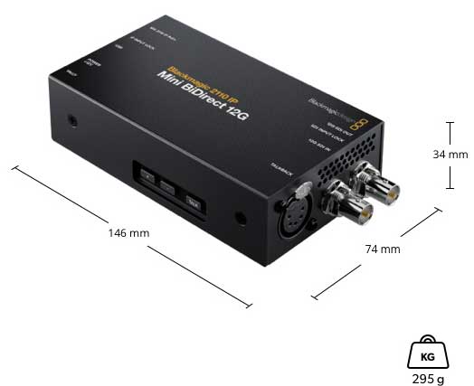 Blackmagic 2110 IP Mini BiDirect 12G CONVNVIPF/IP/12G
