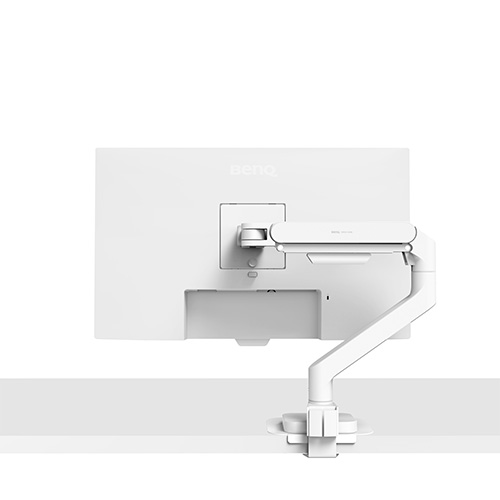 高耐荷重モニターアーム/VESA規格(100x100mm・75x75mm)対応/ホワイト