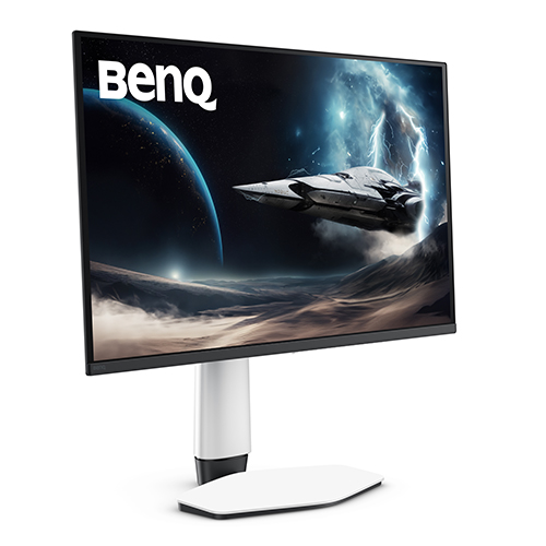 ゲーミングモニター 26.5型/2560×1440/HDMI x2、DisplayPort x1、USB Type-C x1(15W給電)/ホワイト/2Wx2スピーカー搭載/GTG 0.03ms/240Hz/有機EL