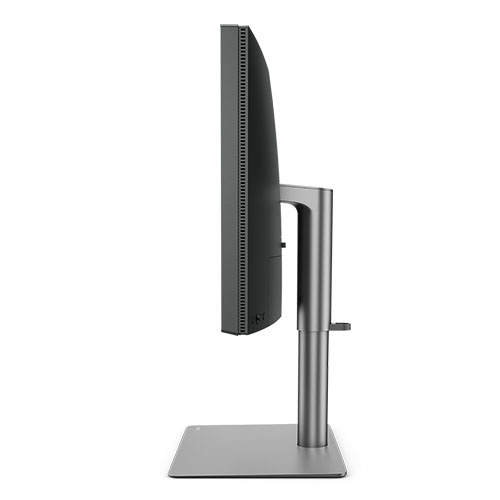 CAD・Mac・デザイナー向け 液晶ディスプレイ 27型/3840×2160/HDMIx1、DisplayPortx1、Thunderbolt 3(65W/15W給電)/メタリックグレー/スピーカー:あり、USBハブ機能