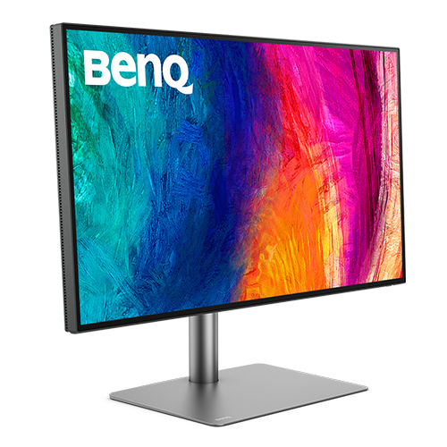 CAD・Mac・デザイナー向け 液晶ディスプレイ 31.5型/3840×2160/HDMI x1、DisplayPort x1、Thunderbolt 3 x2（85W/15W給電）/シルバー/スピーカー：あり、USBハブ機能