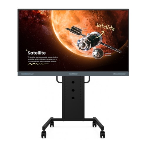 インタラクティブフラットパネル RP8604-2 スタンダードパッケージ (86インチ・86インチ専用スタンド付き/128GB/Google EDLA認証の電子黒板/Android 13/NFC/ペントレイ)