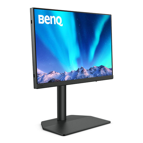 カラーマネジメント液晶ディスプレイ 24.1型/2560×1600/HDMI x2、DisplayPort x1、USB Type-C(90W給電) x1/ダークグレー/スピーカー:なし/IPS/16:10/AdobeRGB 99%