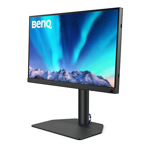 カラーマネジメント液晶ディスプレイ 27型/2560×1440/HDMI x2、DisplayPort x1、USB Type-C(90W給電)x1/ダークグレー/スピーカーなし/ハードウェアキャリブレーション対応
