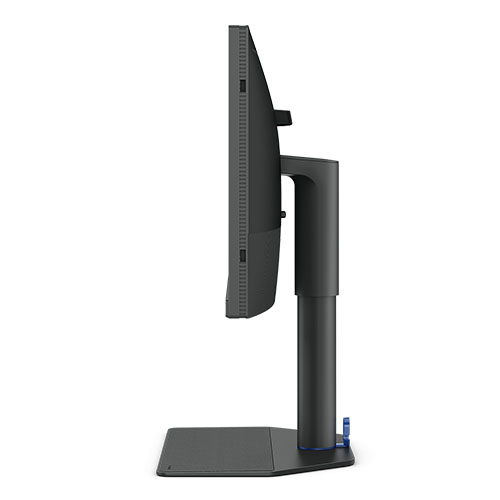 カラーマネジメント液晶ディスプレイ 27型/3840×2160/広色域99% P3/HDMIx2、DisplayPortx1、USB Type-C(90W給電)/ダークグレー/スピーカー無/ハードキャリブレーション