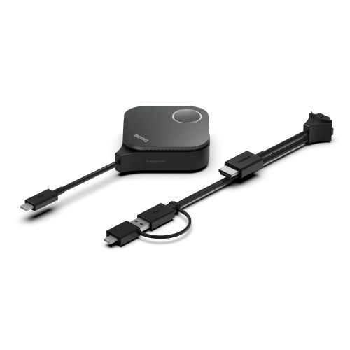 ワイヤレスプレゼンテーションキット （InstaShow/Wireless/Plug&Play/大中小会議室適用/簡単ペアリング/WPA3/CVSS4.0のセキュリティ保護/USB Type-C（子機1個内蔵）)