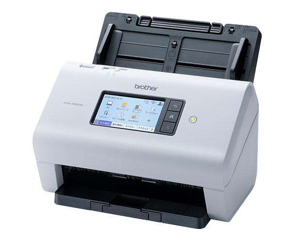 ドキュメントスキャナー (有線・無線LAN対応/60ppm/タッチパネル/ADF100枚)