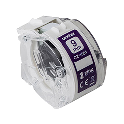 感熱カラーラベルプリンター用ロールカセット/幅9mm/長さ5m