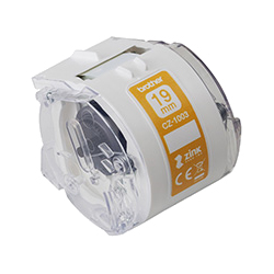 感熱カラーラベルプリンター用ロールカセット/幅19mm/長さ5m