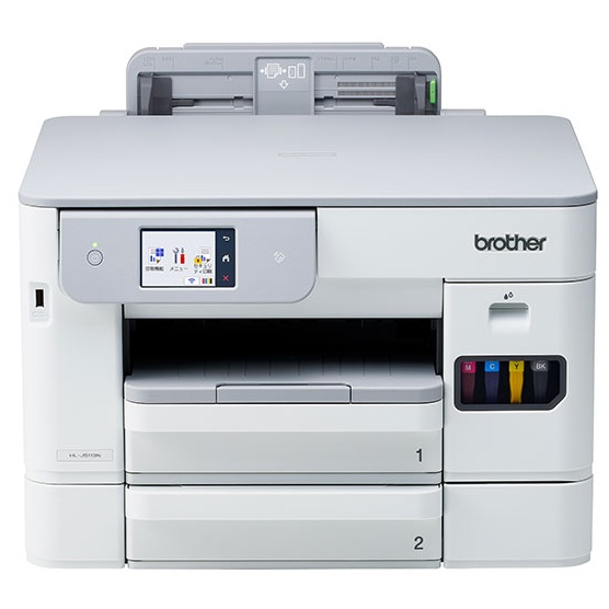 A4ビジネスインクジェットプリンター (プリント/自動両面印刷/Wi-Fi/簡単設定/2段トレイ)
