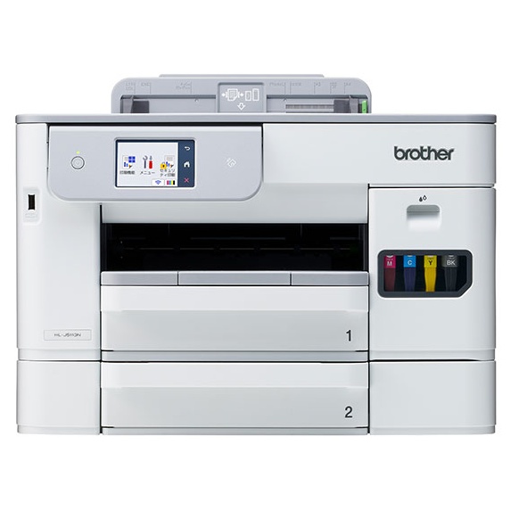 A4ビジネスインクジェットプリンター (プリント/自動両面印刷/Wi-Fi/簡単設定/2段トレイ)