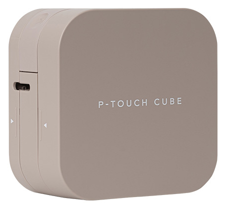 ラベルライター ピータッチ キューブ ラテ （スマホ専用/3.5mm～12mm幅/TZeテープ）