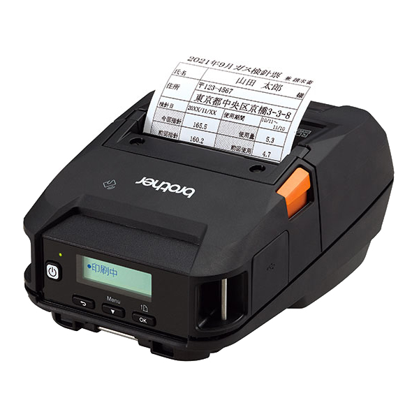 3インチ感熱モバイルプリンター (ラベル/レシート兼用)