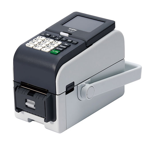 2インチ感熱ラベルプリンター (ハクリユニット搭載/カラー液晶タッチパネル/ハンドル付/300dpi/USB/有線・無線LAN/Bluetooth/USBホスト)