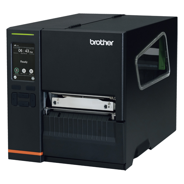 4インチインダストリアル感熱・熱転写ラベルプリンター(ハクリユニット装着モデル)/203dpi/USB/有線LAN/RS-232C/USBホスト