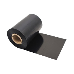 熱転写用インクリボン・レジンタイプ/幅90mm×長さ300m/10巻入り/外径67mm/紙管サイズ25.4mm（1インチ）