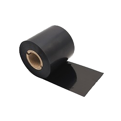 熱転写用インクリボン・ワックスタイプ/幅60mm×長さ300m/10巻入り/外径67mm/紙管サイズ25.4mm（1インチ）