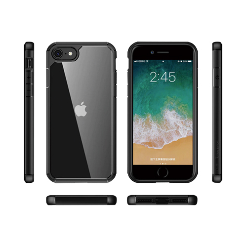 iPhone SE (Gen 3/2)/8/7ケース/背面カバー付きバンパータイプ