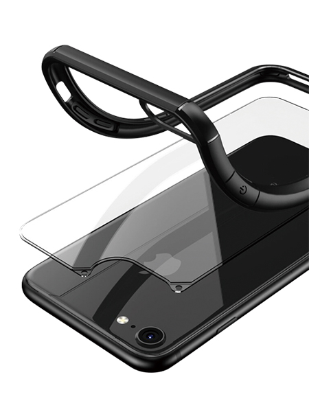 iPhone SE (Gen 3/2)/8/7ケース/背面カバー付きバンパータイプ