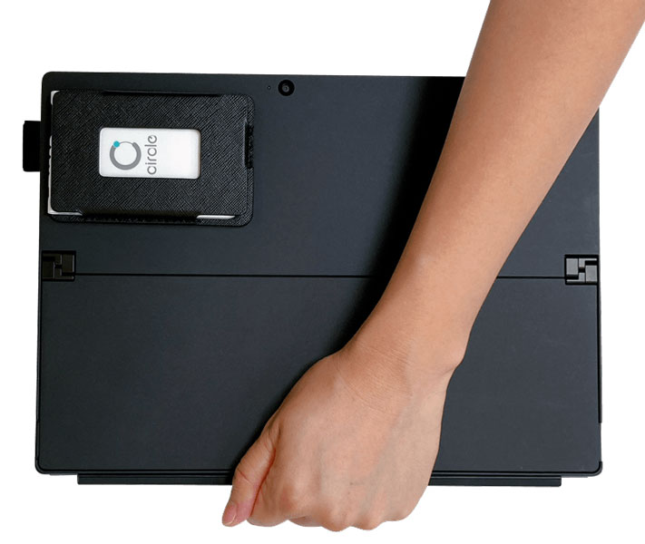 ICカードリーダライタポケット