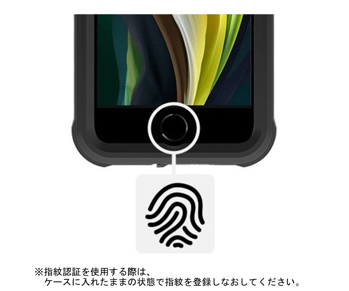 iPhone SE2～SE3用　IP68 防塵・防水ケース