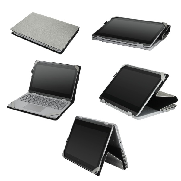 コンバーチブル型PC対応保護ケースM(サンドグレー)