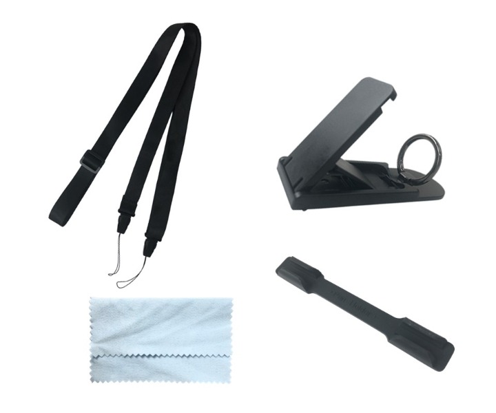 【耐衝撃・防塵防水】iPad mini4~5用 IP68ケース 細ストラップ、細長スタンド付属