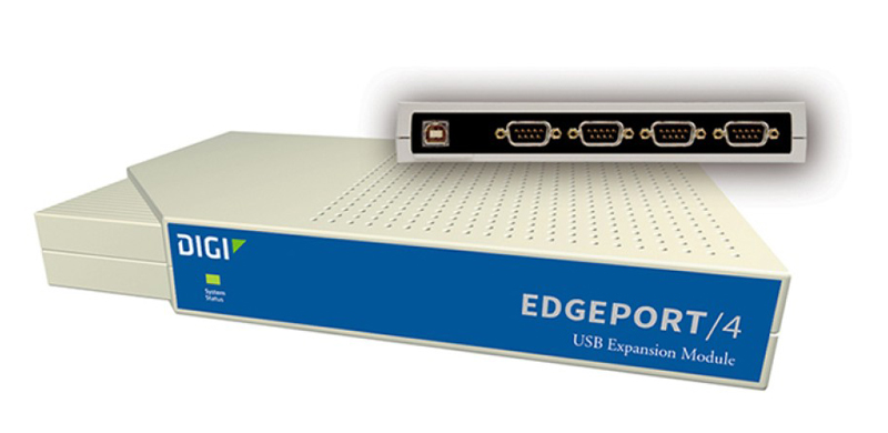 USB→RS-232C×4ポート変換コンバータ (DB9ピン)