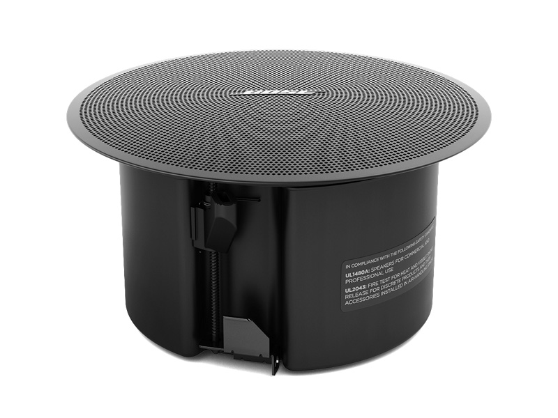 天井埋込型スピーカー DesignMax DM2C-LP 許容入力16W Lo/Hi兼用 ブラック ペア販売（2本1組）