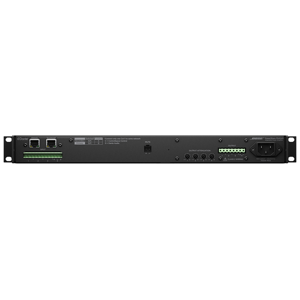 DSP内蔵パワーアンプ PowerShare PS404D 4ch合計400W Dante対応