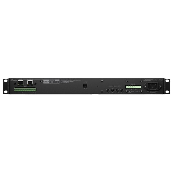 DSP内蔵パワーアンプ PowerShare PS604D 4ch合計600W Dante対応