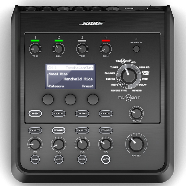 エフェクター内蔵4chデジタルミキサー