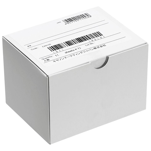 IJシール紙 上紙光沢 ホワイト角丸