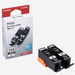 インクタンク BCI-350XLPGBK（2個パック・大容量）