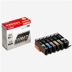 インクタンク BCI-351(BK/C/M/Y/GY)+BCI-350 マルチパック（標準）