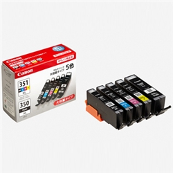 インクタンク BCI-351XL(BK/C/M/Y)+BCI-350XL マルチパック（大容量）