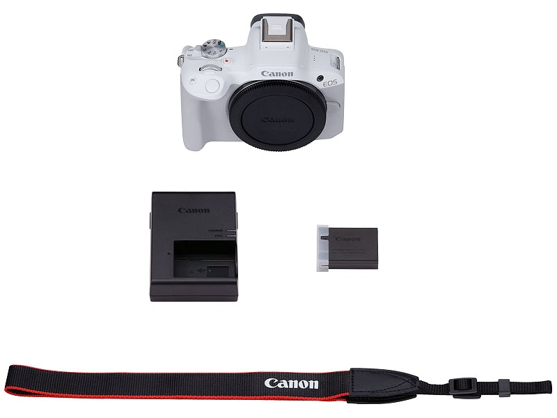 ミラーレスカメラ EOS R50・ボディー (ホワイト)