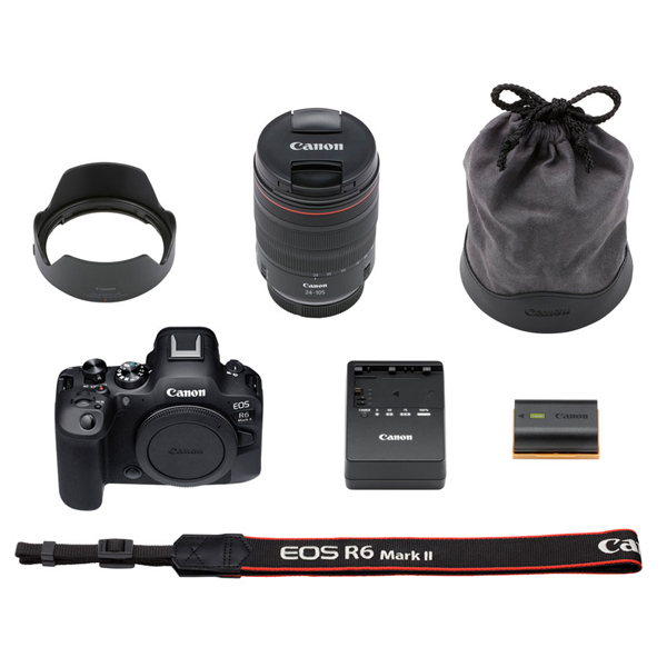 ミラーレスカメラ EOS R6 Mark II・RF24-105 L IS USM レンズキット