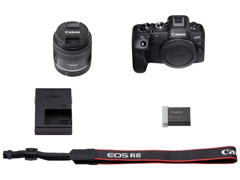 ミラーレスカメラ EOS R8・RF24-50 IS STM レンズキット