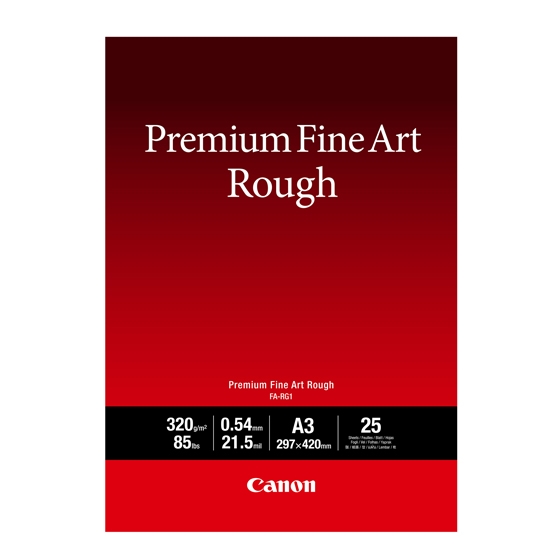 プレミアムファインアート・ラフ A3 25枚 FA-RG1A325
