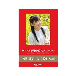写真用紙・光沢 ゴールド L判 100枚 GL-101L100