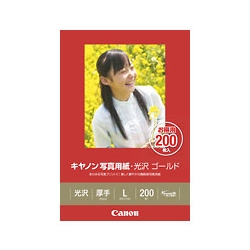 写真用紙・光沢 ゴールド L判 200枚 GL-101L200