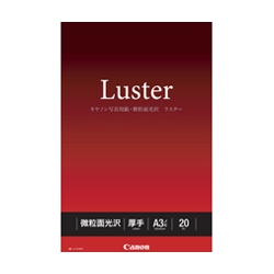 写真用紙・微粒面光沢 ラスター A3ノビ 20枚