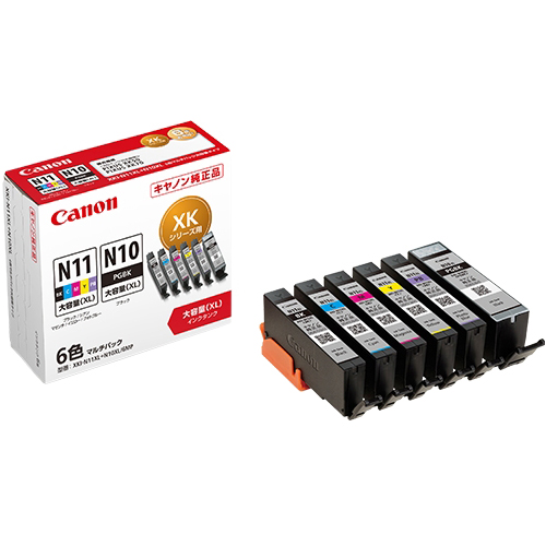 インクタンク XKI-N11XL+N10XL/6MP