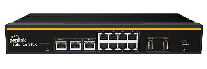 Balance 310X/中規模向け Peplinkマルチ回線ルーター