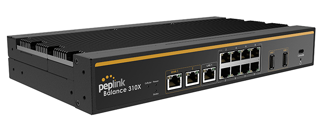 Balance 310X/中規模向け Peplinkマルチ回線ルーター