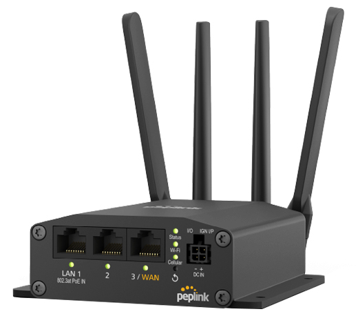 MAX BR1 Mini (HW3)/LTE通信モデム Peplinkマルチ回線ルーター