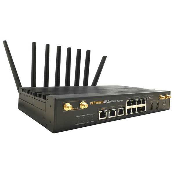 MAX HD4 MBX マルチキャリア・LTE-A 4回線ボンディング可能 ハイエンド産業用ルーター