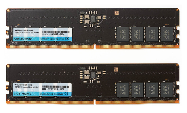 CFD Standard DDR5-5600 デスクトップ用メモリ 16GB×2枚組 W5U5600CS-16G