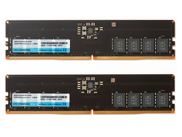 CFD Standard DDR5-5600 デスクトップ用メモリ 32GB×2枚組 W5U5600CS-32G